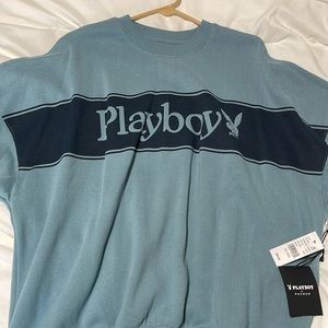 Playboy, oversized crewneck.
